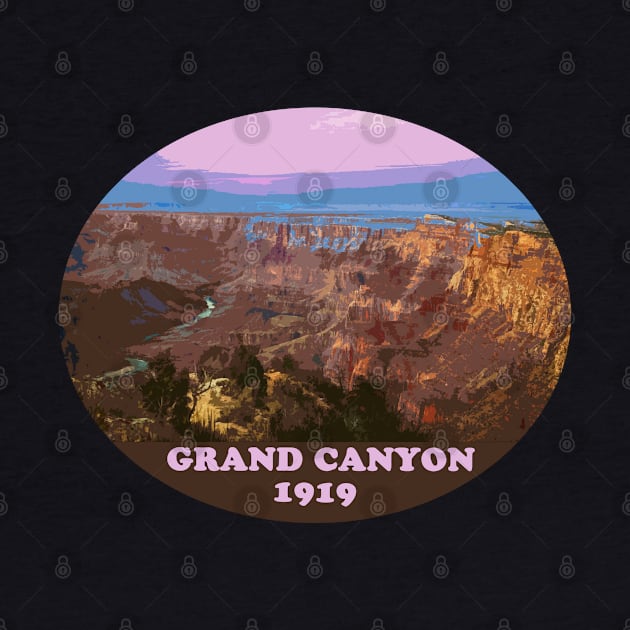 Grand Canyon Arizona map Grand Canyon photo Arizona tourism by BoogieCreates